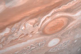 La macchia rossa di Giove