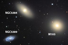 M105-NGC3384-NGC3389